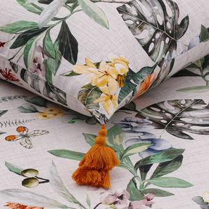 17 nhà thiết kế kích thước đầy đủ bộ đồ giường đặt phong cách hiện đại bán buôn OEM ODM đầy màu sắc ấm áp in hoa - Product Image 4