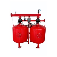 Sistem Filtrasi Air Tangki Ganda 4 Inci dengan Filter Pasir Backwash Otomatis untuk Irigasi