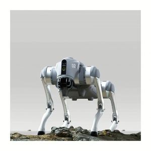 Robot Perro Inteligente Unitree Go2 AI 2025, Modelo Grande, Controlado por Voz, Cuatro Patas, Aluminio, Go2-pro para Deportes y Entretenimiento - Product Image 2