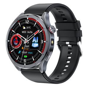 Reloj Inteligente ECG ET472 2025 con Función de Llamada, Linterna, Asistente de Voz con IA, Monitoreo de Temperatura Corporal y Salud - Product Image 1
