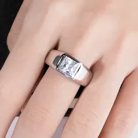 Bague de Noël MuShan en argent sterling 925 avec moissanite VVS, plaquée or 18 carats, bijoux fins brevetés MST pour elle