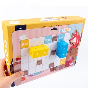 Jeu de puzzle éducatif en bois CE CPC, best-seller, Le petit renard pousse la boîte, jeu de société, jouets Juguetes Para Los Ninos pour enfants - Product Image 6