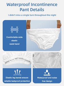 אידינגטיפול בריחת שתן מחדש שמיש תחתונים שמיש ריח עמיד - Product Image 3
