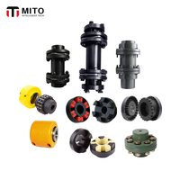Accouplement flexible en caoutchouc MITO OD40mm-420mm L66-475mm XL Rotex Spider Star Type Jaw pour machines