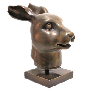 Bronze Dragon Head Sculpture Handmade Decorative Figurine For Home Gift - Product Image 5
