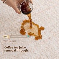 2024 tapis imperméable de Style crème haut de gamme de luxe pour salon chambre 10mm sans lavage essuyable Anti-encrassement voitures accessibles