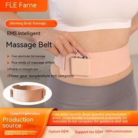 Ceinture de massage lombaire électrique vibrante à infrarouge en graphène de haute qualité pour la thérapie thermique et la traction lombaire, idéale pour les amincisseurs de taille