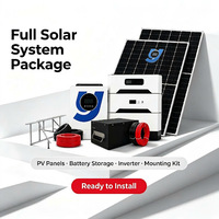 Kit solaire photovoltaïque pour balcon conforme aux normes européennes, 11 kW, unité de stockage au lithium 300 Ah, raccordé au réseau, pour usage domestique