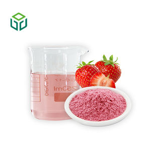 100%純天然オーガニック認証食品グレードのイチゴエキスジュースパウダー、溶媒抽出フレーバー、製菓用 - Product Image 3