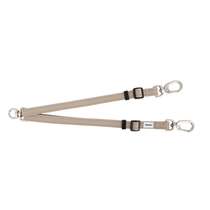 Acoplador de correa doble ajustable para perros con divisor giratorio 360° antienredos y extensión para pasear dos perros, para todos los tamaños - Product Image 2