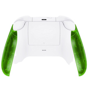 EXtremeRate Clear Green <b>Grip</b> Custom Accessories Side Rails Panels <b>Grip</b> Cover Faceplate Shell for Xbox Series X S <b>Controller</b> - Product Image 4