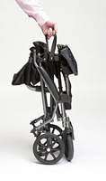 Fauteuil roulant de transport aérien en aluminium léger et médical avec sac de rééducation des fractures
