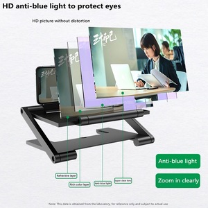 Kính Lúp Màn Hình Điện Thoại Di Động 3D Bộ Khuếch Đại Màn Hình HD Bộ Khuếch Đại Màn Hình Kính Lúp Điện Thoại Di Động Bộ Khuếch Đại - Product Image 5