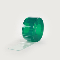 Offre spéciale en plastique 2mm * 300mm * 50 m/rouleau rideaux à bande Transparent Pvc Flexible panneau rideau de porte