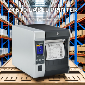 Zebra ZT600 Series Industrial <b>Printers</b> ZT610 203dpi 300dpi 600dpi Thermal Transfer Direct Thermal <b>USB</b> <b>Cable</b> Printing Barcode - Product Image 2