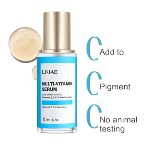 Boost Luster Professional Ser Bleach Black Skin Vc Glow idratante correzione pigmentazione siero Faciales - Product Image 2