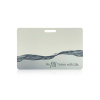 Carte de proximité rfid pvc cartes fenêtre personnalisé hologramme uv impression numéro qr code intelligent nfc plastique carte rfid 125khz 13.56mhz