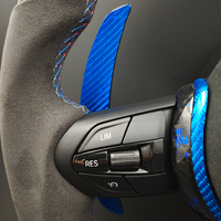 Volant en fibre de carbone forgée bleu pour BMW F10 F20 F22 F30 F31 F36 F45 F46 F48 F80 F82 F87 F90 M2 M3 M4 M5