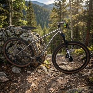 จักรยานเสือภูเขาไทเทเนียม MTB 12 สปีด ดิสก์เบรก โช้คหน้าแบบ Hardtail - Product Image 5