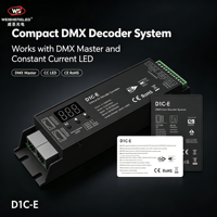 Décodeur DMX512 et RDM à courant constant 1CH D1C-E (250-3000mA)