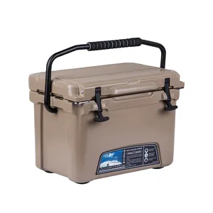 KUER Beer Esky Cooler LLDPE Ice Chest Camping Rotomolded Cooler Box Outdoor With Wheel For Drinks Outdoor