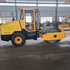 Construction Machinery Fully Hydraulic Road <b>Roller</b> Compactor 8ton Capacity Single Double Drum Vibratory <b>Roller</b> Core Pump - Product Image 1
