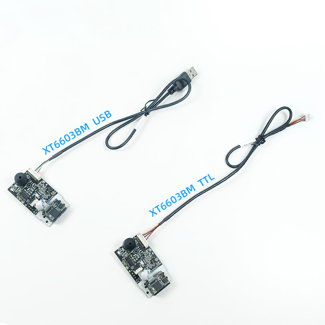 XT6603BM OEM Fixed Mount Automatic Programmable QR Code 2D Rugged Auto Scan Barcode Scanner Reader Module for IOT Machine