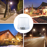 Controlador de Luz Automático con Fotocélula CNRIYA 10A, Detector Inductivo de Anochecer al Amanecer, Clasificación IP54/IP44, Disponible en LED