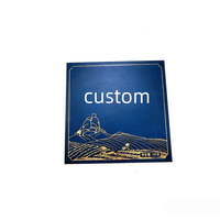 Boîtes rigides haut de gamme pour emballage de bijoux en gros avec impression de logo personnalisé, doublure en éponge et couvercle/base à fermeture magnétique