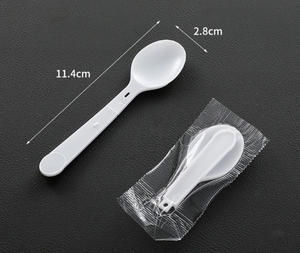 Dùng một lần <span class=keywords><strong>PP</strong></span> gấp nhựa muỗng và ngã ba cá nhân bọc Đảng thìa - Product Image 5