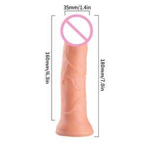 Di alta qualità giocattolo del sesso femminile telecomando PVC gomma artificiale pene Dildo vibratore per le donne - Product Image 2