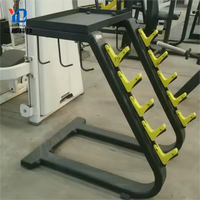 YG Fitness YG-1041 Support de poignée en acier inoxydable durable certifié CE unisexe pour usage commercial en salle de sport