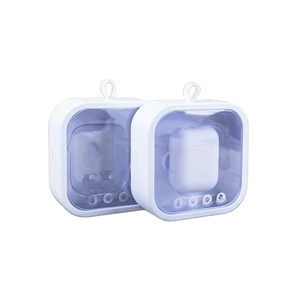 PVC hiển thị Hộp bao bì nhựa cho trường hợp tai nghe bluetooth không dây với khay bên trong rõ ràng - Product Image 2