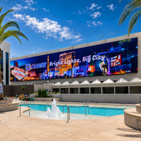 Pantalla LED para Exteriores RAYBO P6 HD, Impermeable IP66, Pantalla LED Publicitaria de Bajo Consumo, Pantalla LED Fija para Paredes Exteriores Comerciales