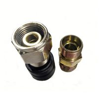 Raccord pneumatique à insertion rapide pour tuyau de frein de camion, connecteur femelle, accouplement rapide, adaptateur de conduite robuste pour véhicule