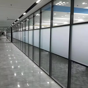 Diseño <span class=keywords><strong>de</strong></span> partición simple <span class=keywords><strong>de</strong></span> cristal esmaltado <span class=keywords><strong>de</strong></span> doble capa <span class=keywords><strong>de</strong></span> oficina <span class=keywords><strong>de</strong></span> lujo moderno para exteriores industriales para entornos industriales - Product Image 2