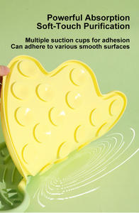 Tapis à lécher pour chien en silicone OEM, antidérapant, en forme de tulipe, pour yaourt, friandises, toilettage et apaisement - Product Image 2