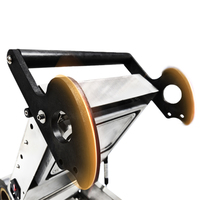 Scelleuse de barquettes alimentaires électrique semi-automatique de haute qualité, machine de scellage de barquettes de repas et d'emballage de sandwichs de comptoir