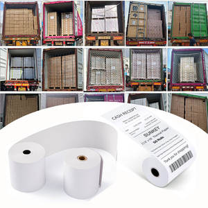 Rouleau de papier thermique Sunkey 80x80 mm 57x40 mm pour caisse enregistreuse, papier pour POS, distributeur automatique, reçu bancaire, supermarché, loterie, <span class=keywords><strong>facture</strong></span>, ruban - Product Image 1
