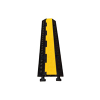 Protector de Cables y Cadenas SH20-2A, Canal 2, Plástico y Goma, para Tráfico Vial, Reductor de Velocidad, Protector de Cables