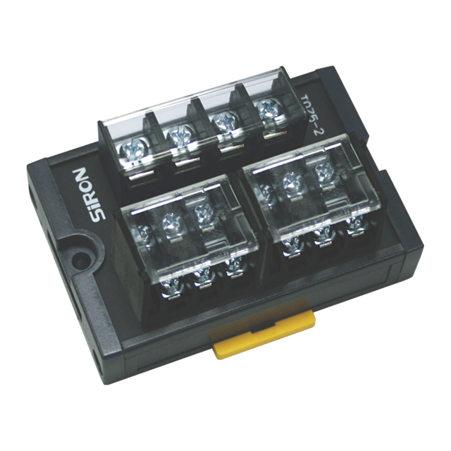 SiRON CE RoHS Certified Power Distribution Module T075-2 15A AC220V Barrier Terminal Block