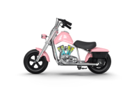 200w Enfants Motos Électriques Jouet Enfants Scooter Rechargeable avec Coloré Corps Respirant Lumières