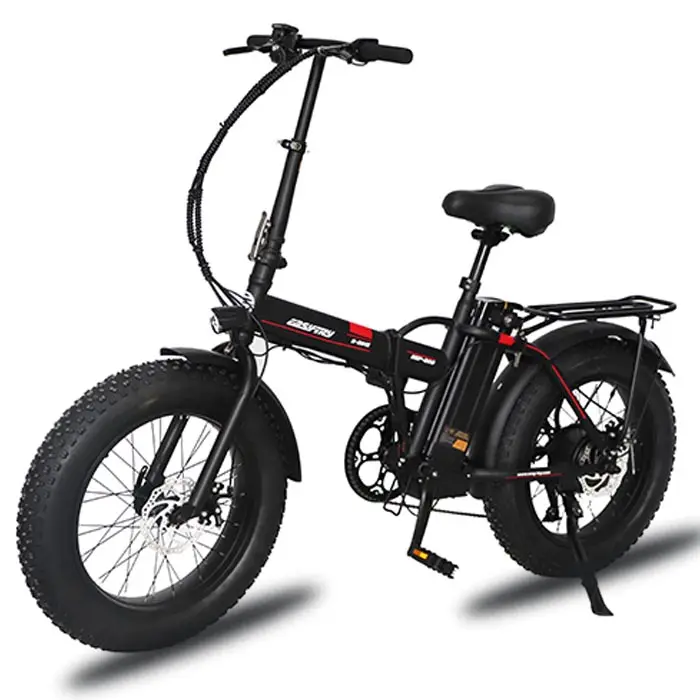 Электрический велосипед с толстыми шинами, 250 Вт, 36 В, новый дизайн, пляжный снег, складной электрический велосипед