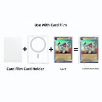 Porte-cartes magnétique pour téléphone, nouveau protège-cartes à collectionner, Pokémon, cartes sportives, PTCG, étui de protection transparent du fabricant