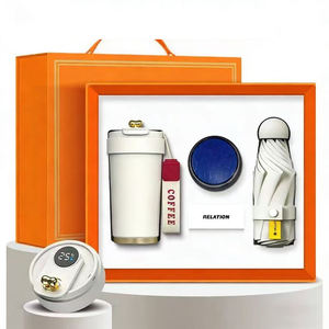 IStapromo Gifts Hot Selling Luxury Custom Logo Cup Fan Light Humidifier 3 in 1 Gift Items Promotional Business Gift <b>Set</b> - Product Image 3