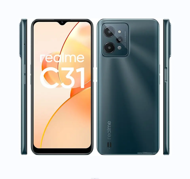 Realme C31 Powerful Octa-core Processor 6.5'' Display 5000mAh Massive Battery 13MP AI Triple Camera NFC
