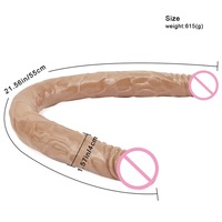 55cm Longueur Double Dong Dildos Pénis