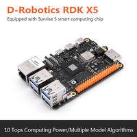 D-Robotics RDK X5 Kit de desarrollo 4GB/8GB A55 10TOPs AI Computing 8GB RAM Ubuntu 22,04 Compatible con Transformador Electrónica de consumo