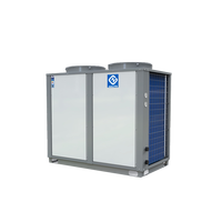 Nulite 40kw 60kw 80kw 100kw EVI Commercial hôtel Source d'air centrale chauffage à eau chaude pompe à chaleur chauffage