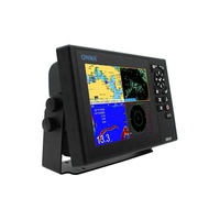 ONWA 8 Pouces KM-8X (Nouveau) GPS Marine 5-en-1 + Traceur de Cartes + Transpondeur AIS Classe B + Sondeur de Pêche + Fonction Radar Marin